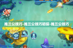 推三公技巧-推三公技巧初探-推三公技巧