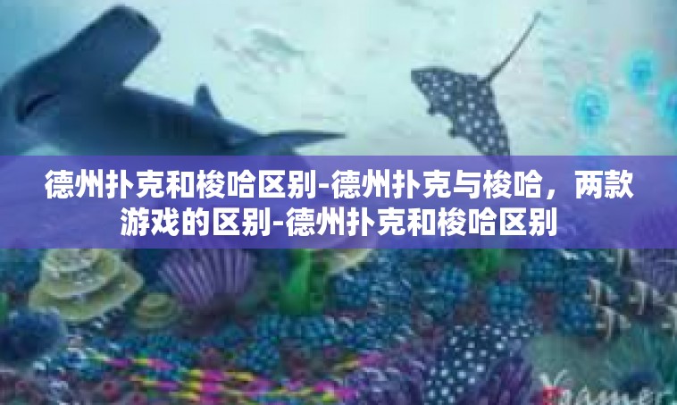 德州扑克和梭哈区别-德州扑克与梭哈，两款游戏的区别-德州扑克和梭哈区别